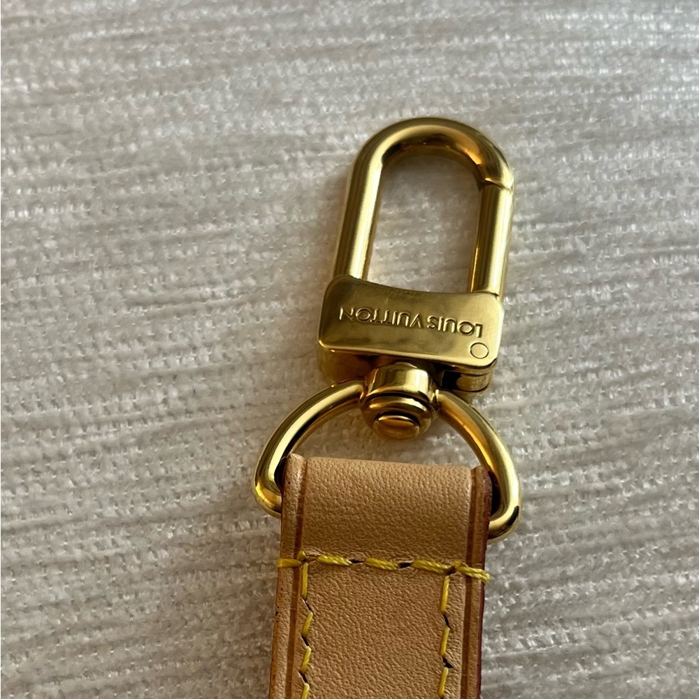 Auth Louis Vuitton Vachetta Leather Cross Body Keepall Travel Shoulder Strap - Picture 2 of 6